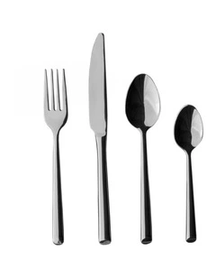 Cutlery 6 Set 24-Pieces in Silver
