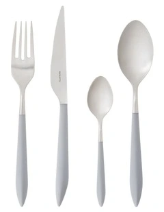 Cutlery Set 16-Pieces in Grey