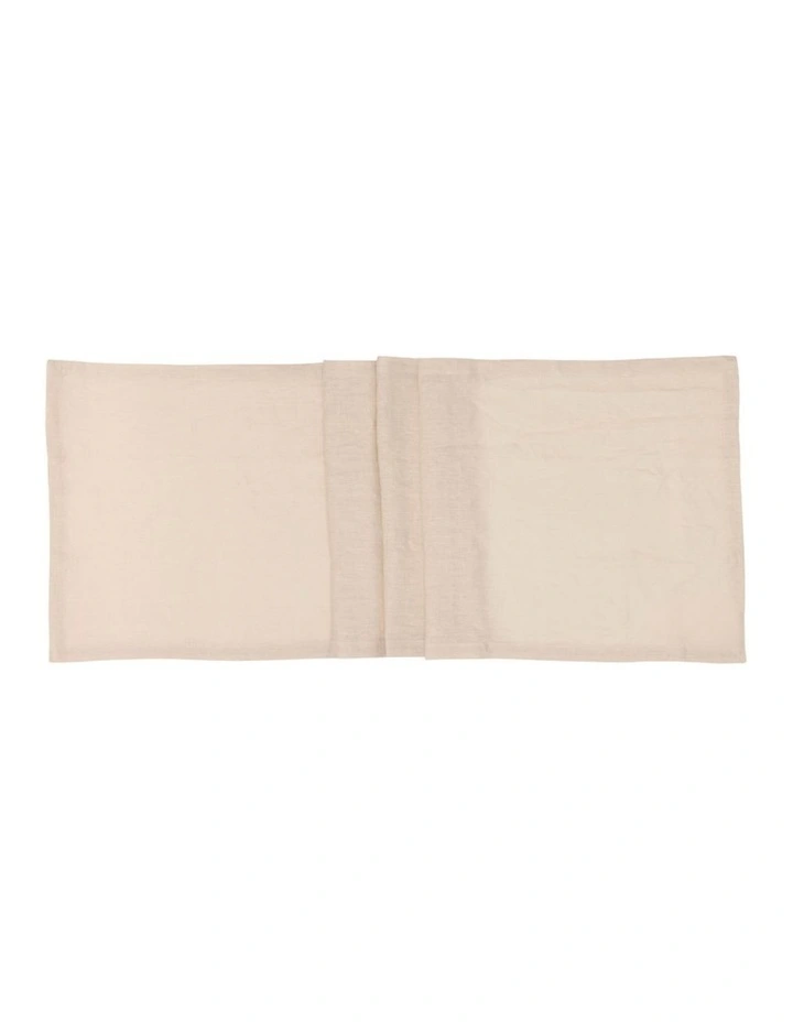 E Pure Linen Runner Nature image 1