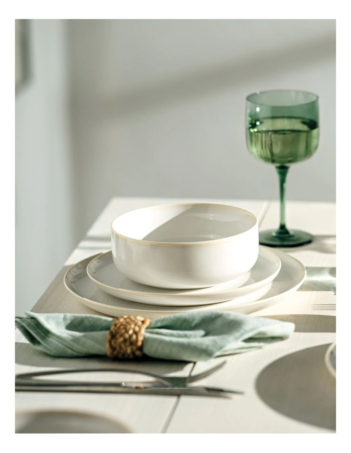 Crafted Cotton Flat Plate,  6pcs image 4