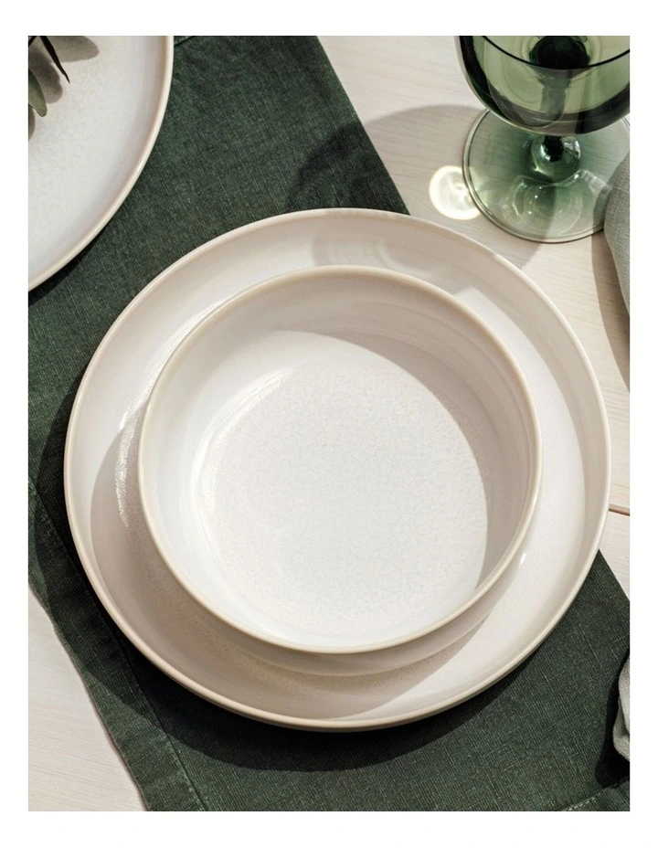 Crafted Cotton Deep Pasta Plate, 6pcs image 3