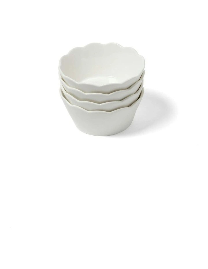 No.22 Home Les Classiques White Maxi Bowls Set of 4 image 1