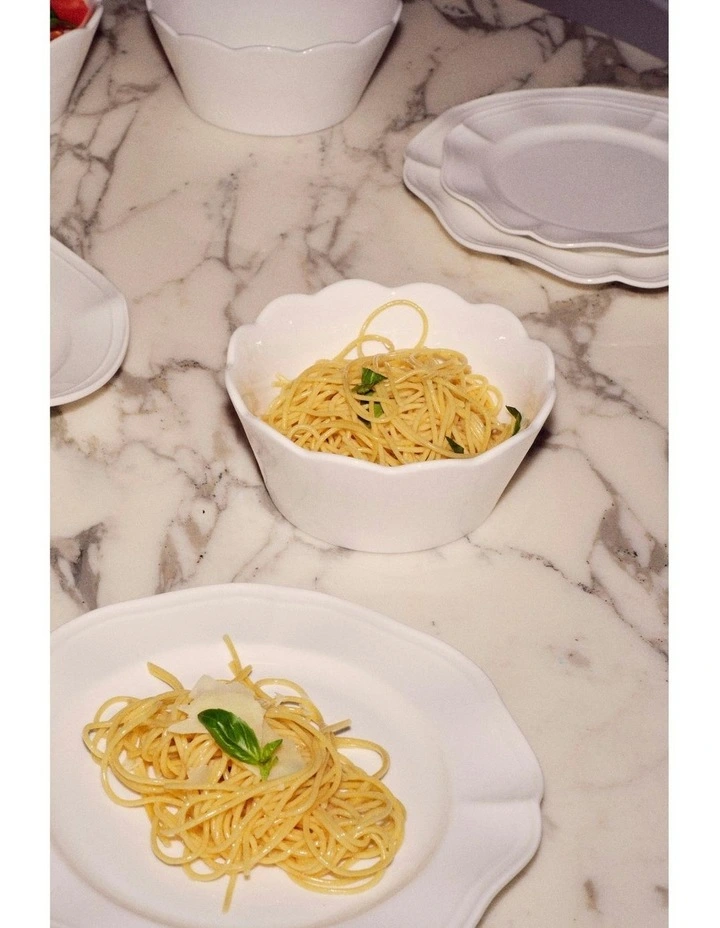 No.22 Home Les Classiques White Maxi Bowls Set of 4 image 6