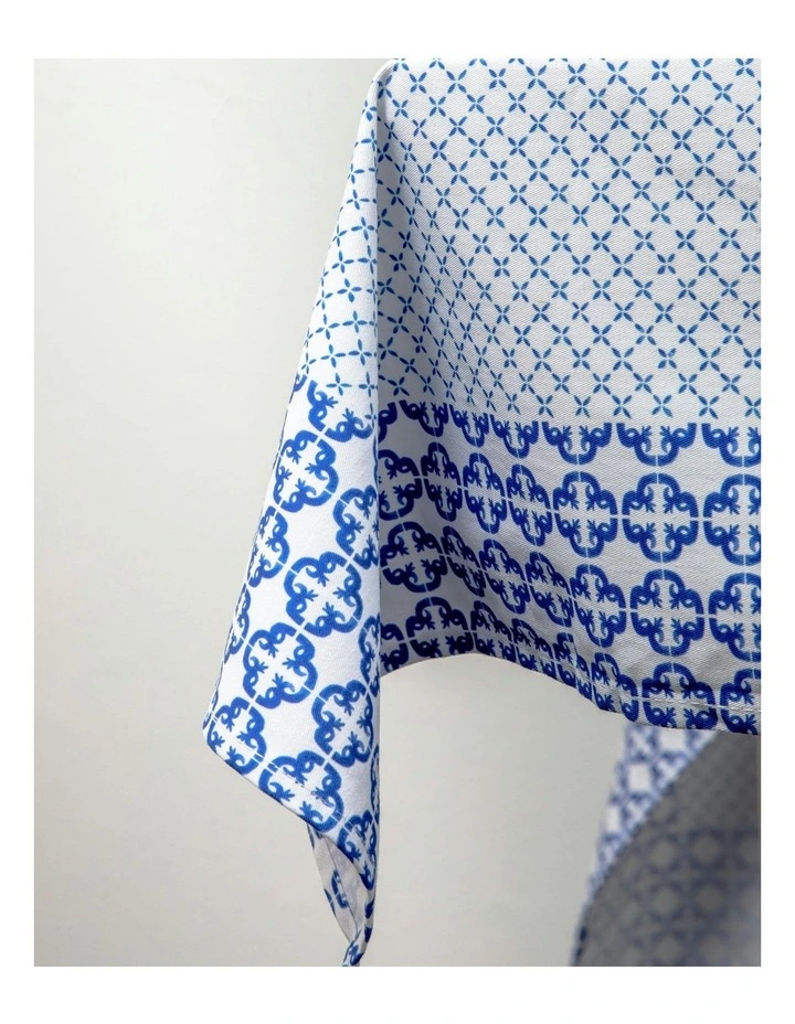 No.22 Home Capri Tiberio Tablecloth, 300cm x 150cm, White image 4