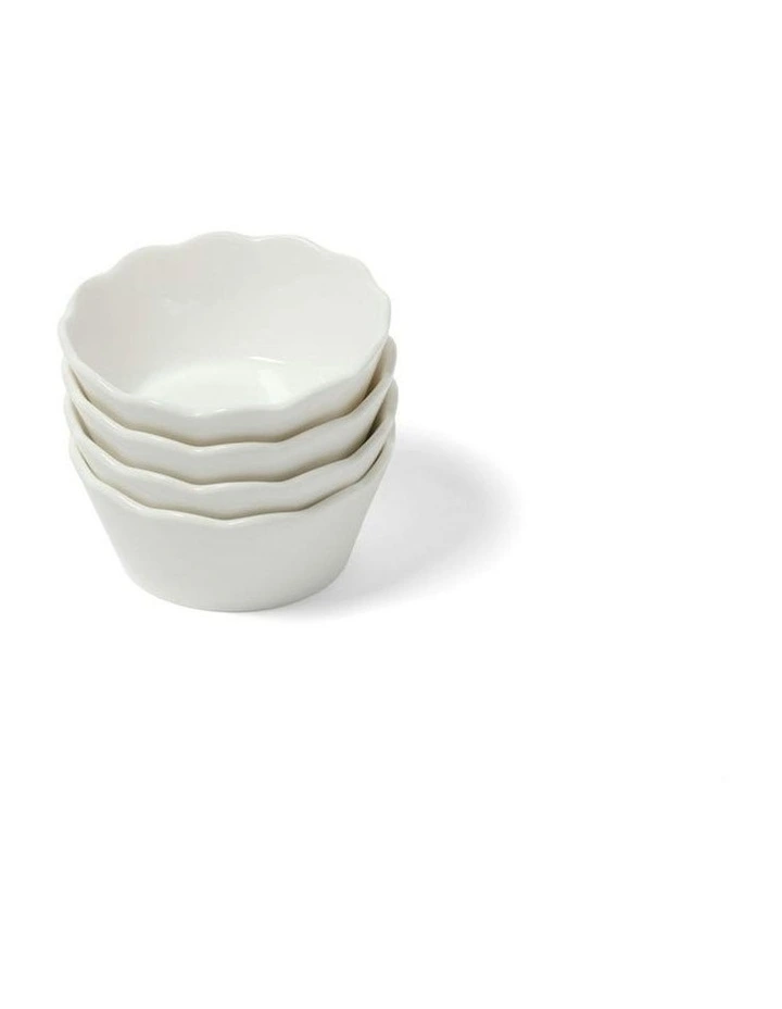 No.22 Home Les Classiques White Mini Bowls Set of 4 image 1