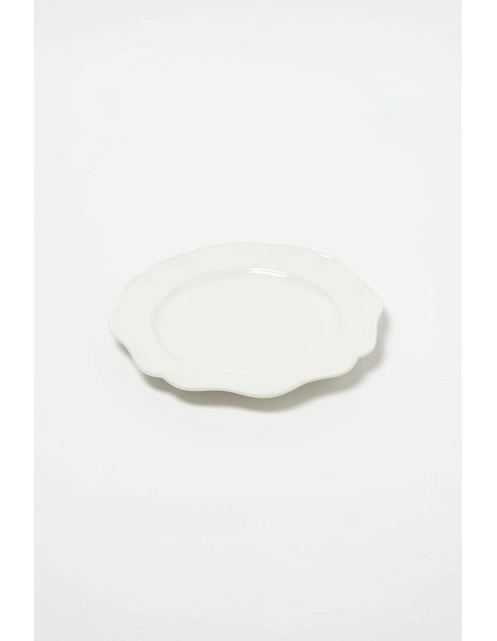 Les Classiques White Porcelain Dinner Plates Set of 4 image 2