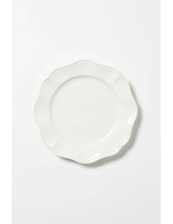 Les Classiques White Porcelain Dinner Plates Set of 4 image 3