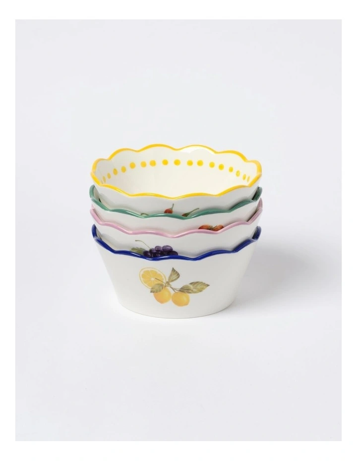 Capri 2.0 Mixed Maxi Bowls Set of 4 image 1