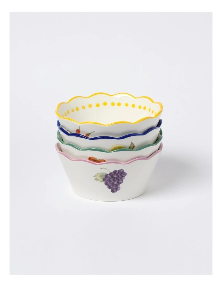 Capri 2.0 Mixed Maxi Bowls Set of 4 image 2