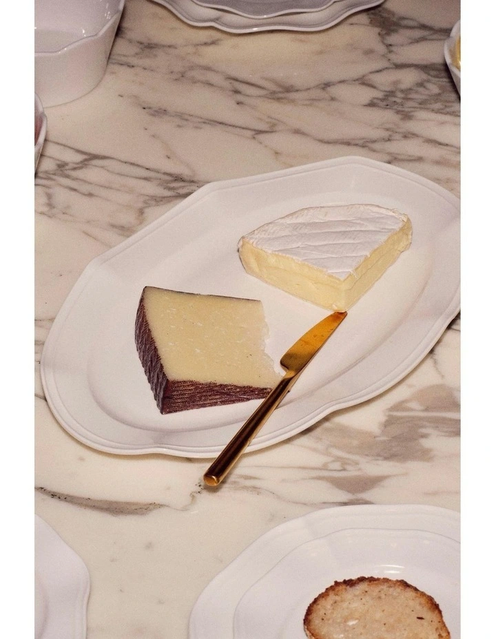 No.22 Home Les Classiques White Oval Platter image 3