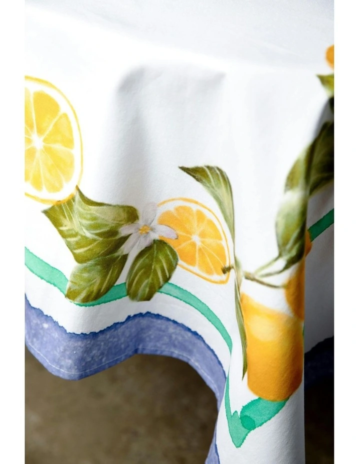 No.22 Home Capri Limone Tablecloth 300cm x 150cm image 2