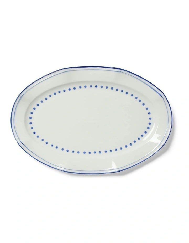 No.22 Home Capri Blue Platter image 1