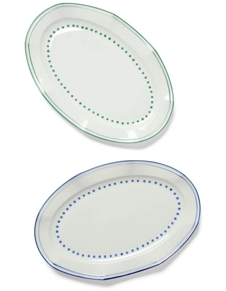 No.22 Home Capri Blue Platter image 3