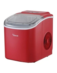 Vevare Portable Ice Maker Machine 12kg Red