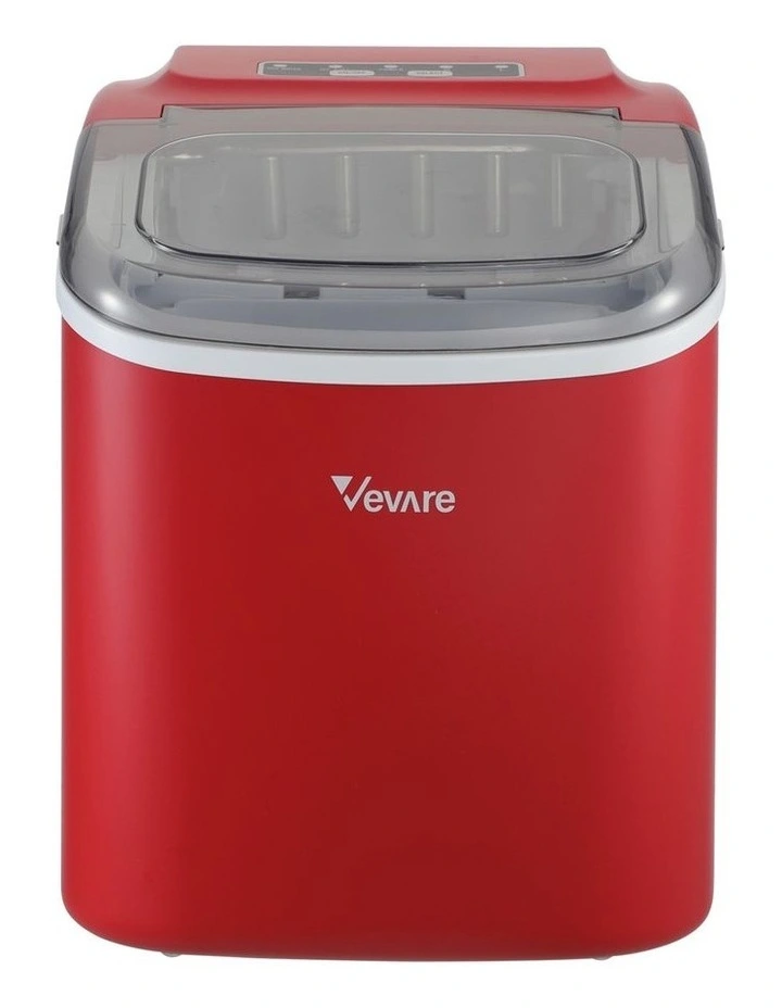 Vevare Portable Ice Maker Machine 12kg Red image 2