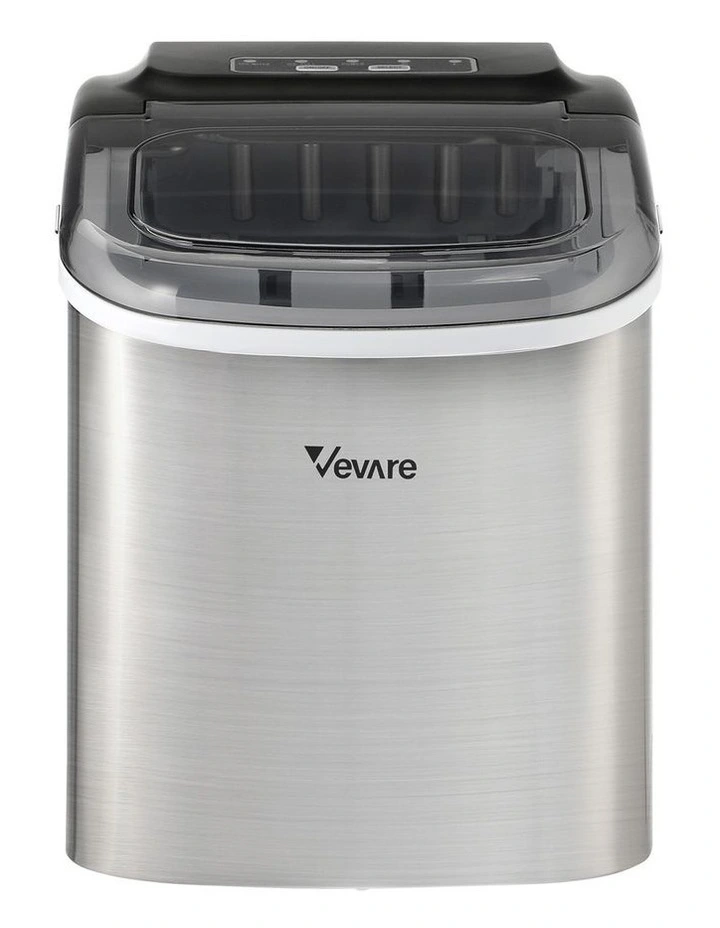 Vevare Portable Ice Maker Machine 12kg Silver image 2