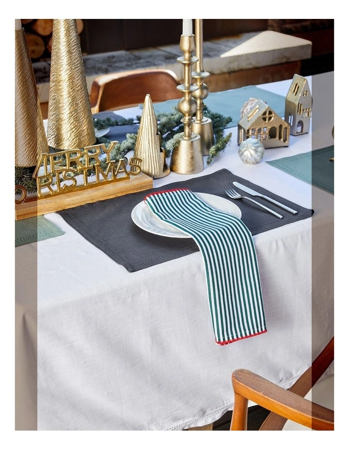 Simon Square Tablecloth 180x180x0.2cm White image 3