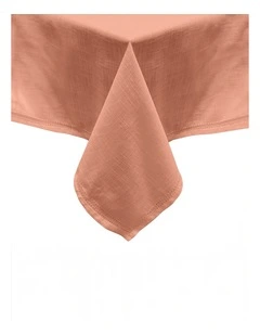 Simon Tablecloth 150x300x0.2cm Terracotta