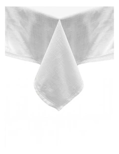 Simon Tablecloth 150x300x0.2cm White