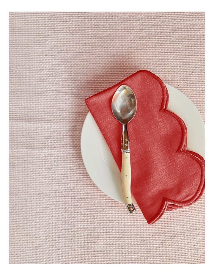 Heureuse Table Runner 180x40x0.2cm Pink image 2