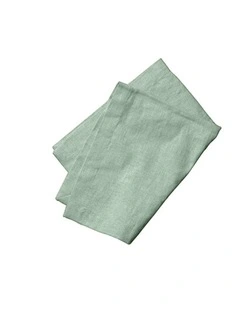 Linen Collection 4pk Napkins 50x50cm Mint