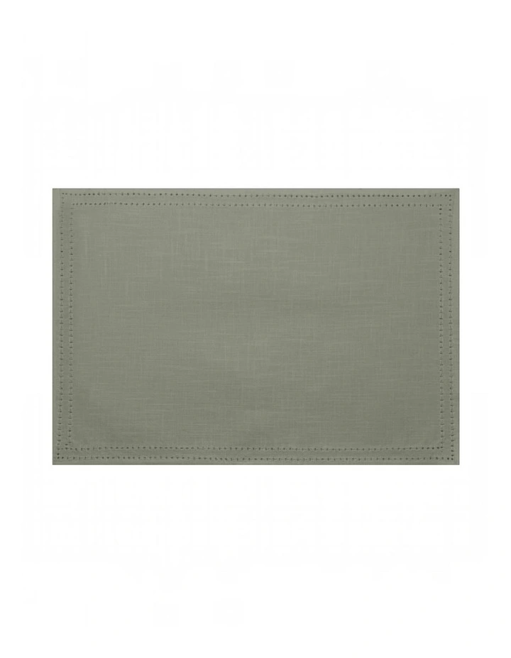 Simon Placemat Set of 4 33x48x0.2cm Green image 2