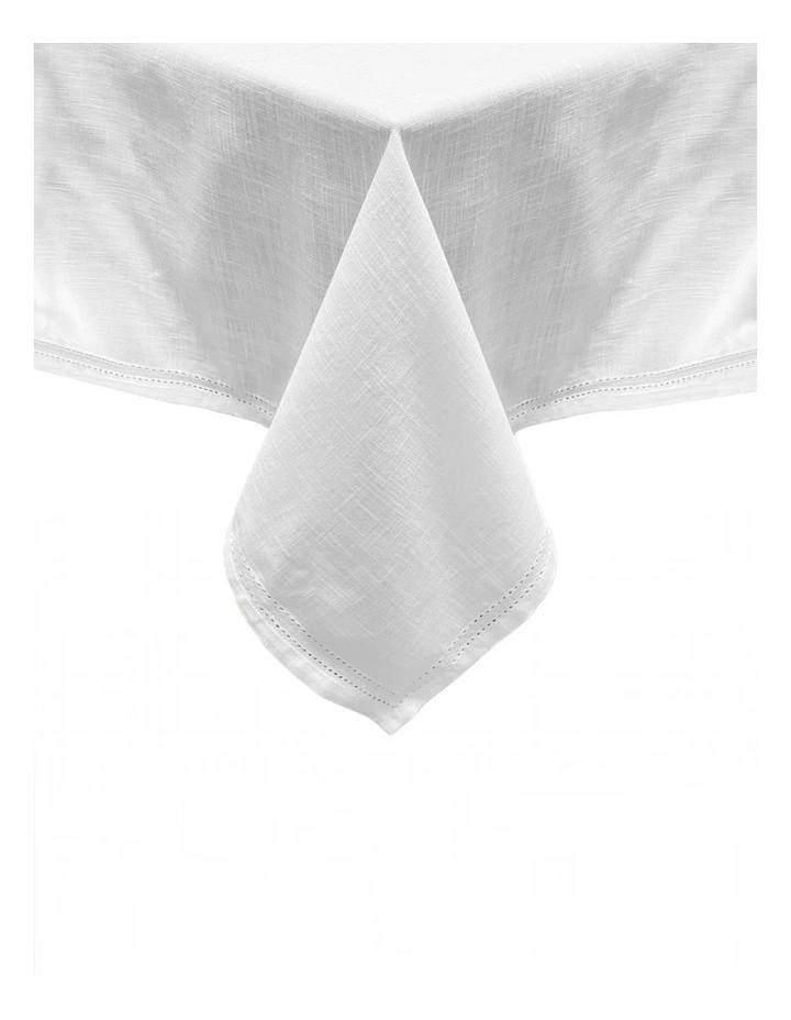 Simon Tablecloth 150x250x0.2cm White image 1