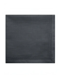 Simon Napkin set of 4 45x45x0.2cm Charcoal