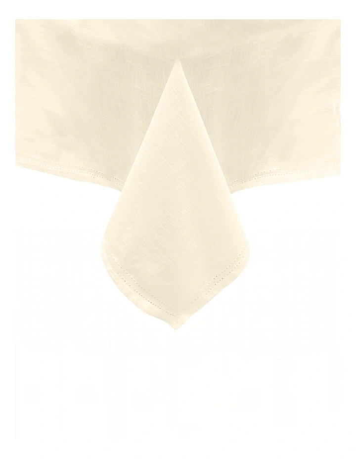 Simon Tablecloth 150x300x0.2cm Cream image 1