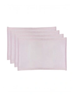 Heureuse Placemat Set of 4 33x48x1cm Pink