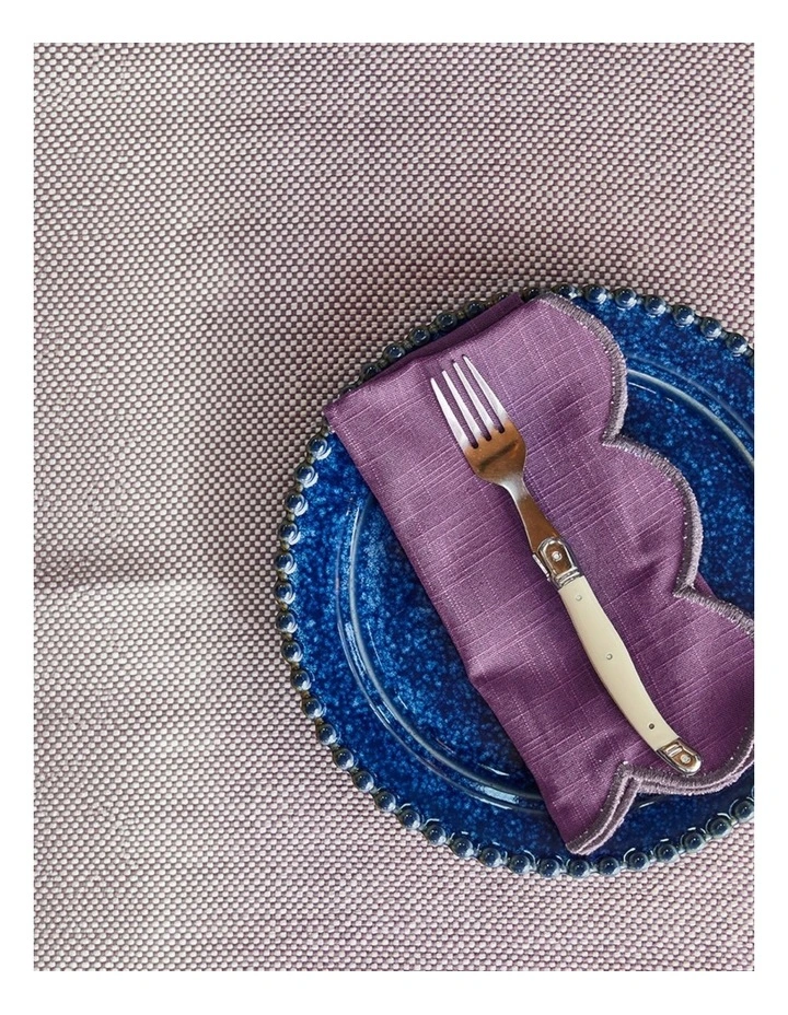 Heureuse Placemat Set of 4 33x48x1cm Purple image 5