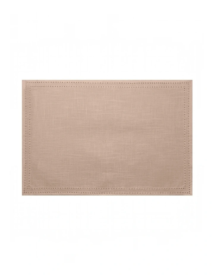 Simon Placemat Set of 4 33x48x0.2cm Nude image 2