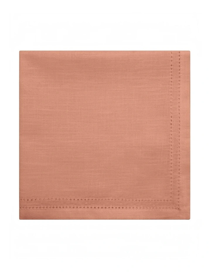Simon Napkin set of 4 45x45x0.2cm Terracotta image 1