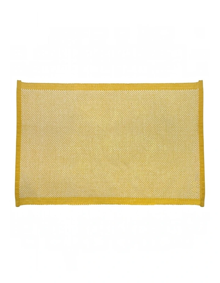 Heureuse Placemat Set of 4 33x48x1cm Yellow image 2