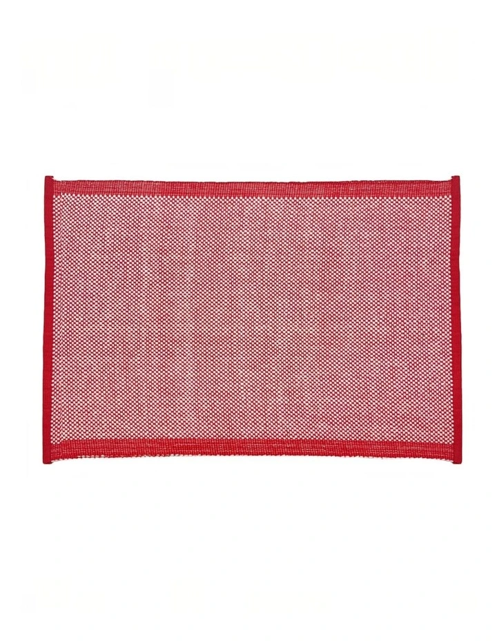 Heureuse Placemat Set of 4 33x48x1cm Red image 2