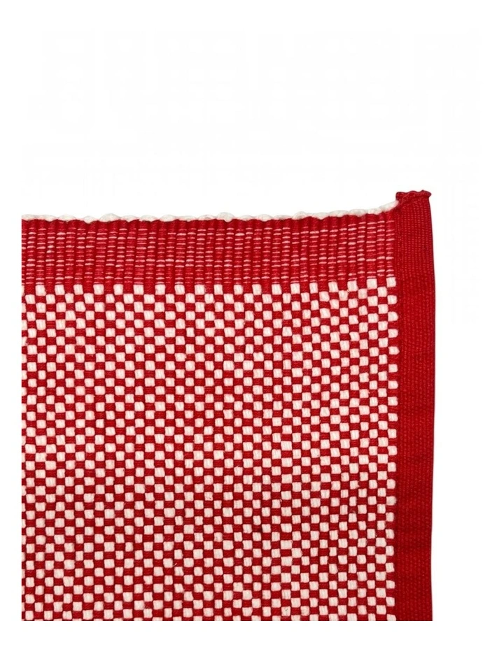 Heureuse Placemat Set of 4 33x48x1cm Red image 3