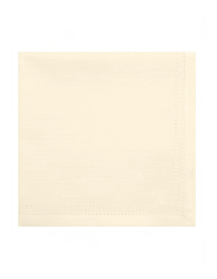 Simon Napkin set of 4 45x45x0.2cm Cream image 1