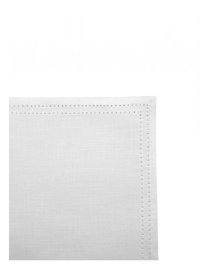 Simon Placemat Set of 4 33x48x0.2cm White image 3