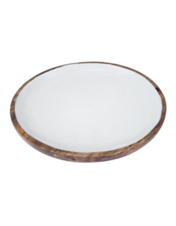 White & Natural colour