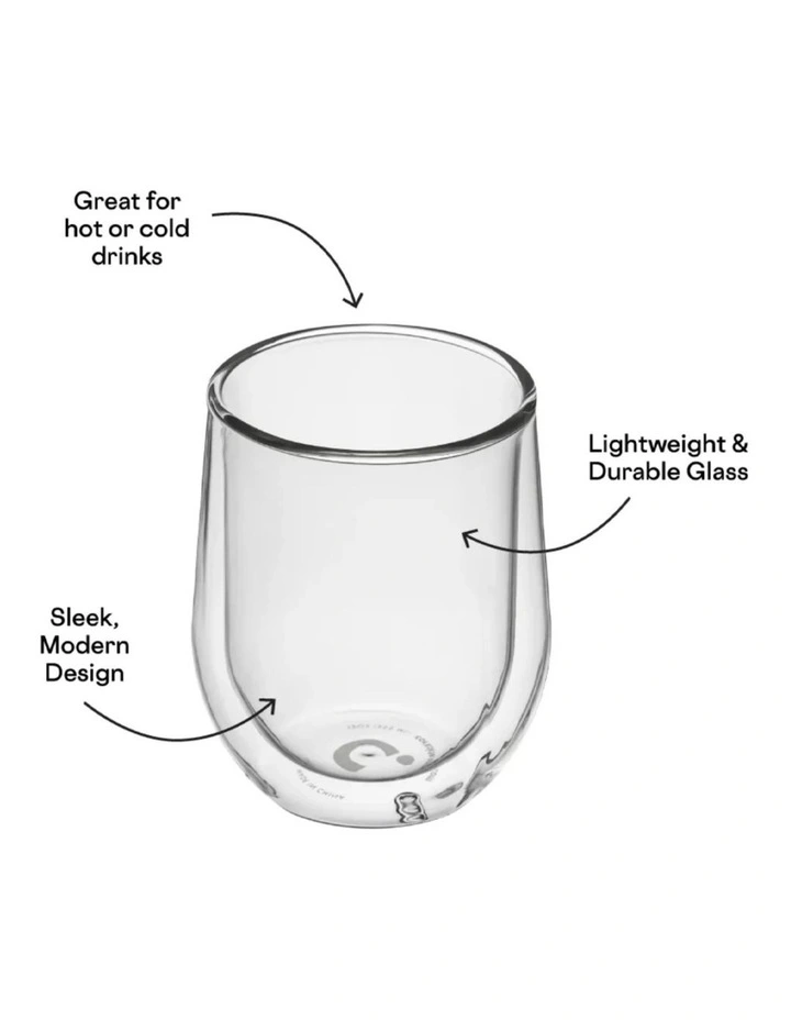 Corkcicle Glass Stemless - Double Pack - Clear image 2