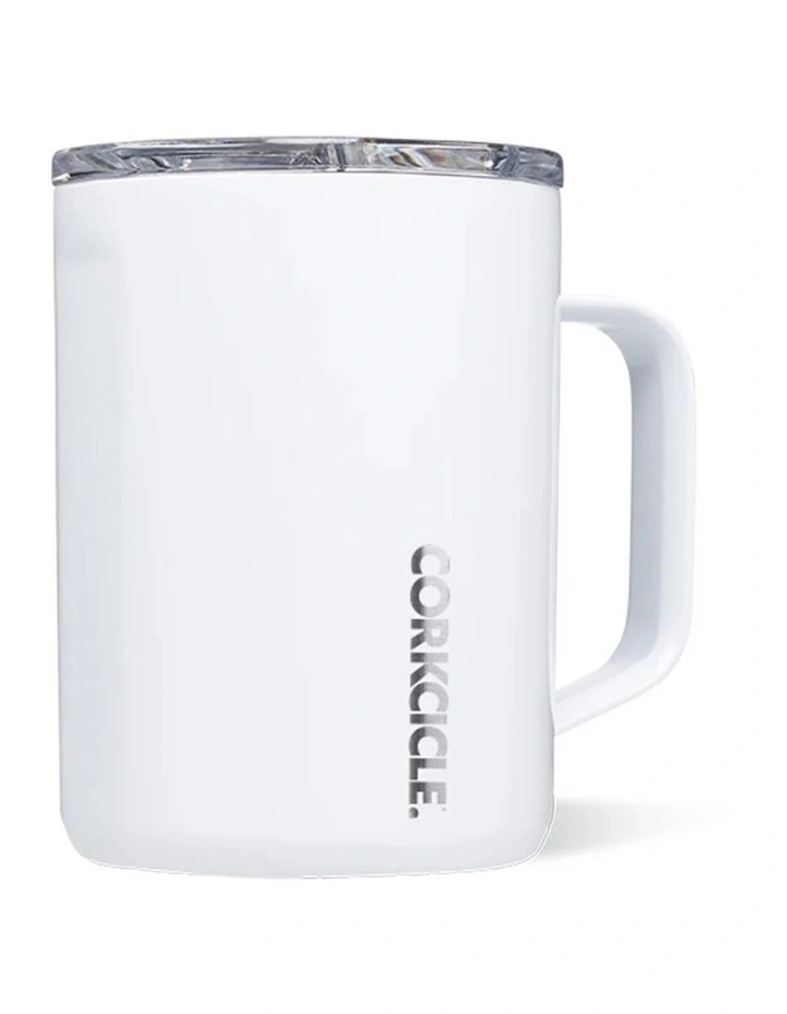 Corkcicle Mug - 500ml Gloss White image 1