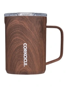 Corkcicle Mug - 500ml Walnut Wood