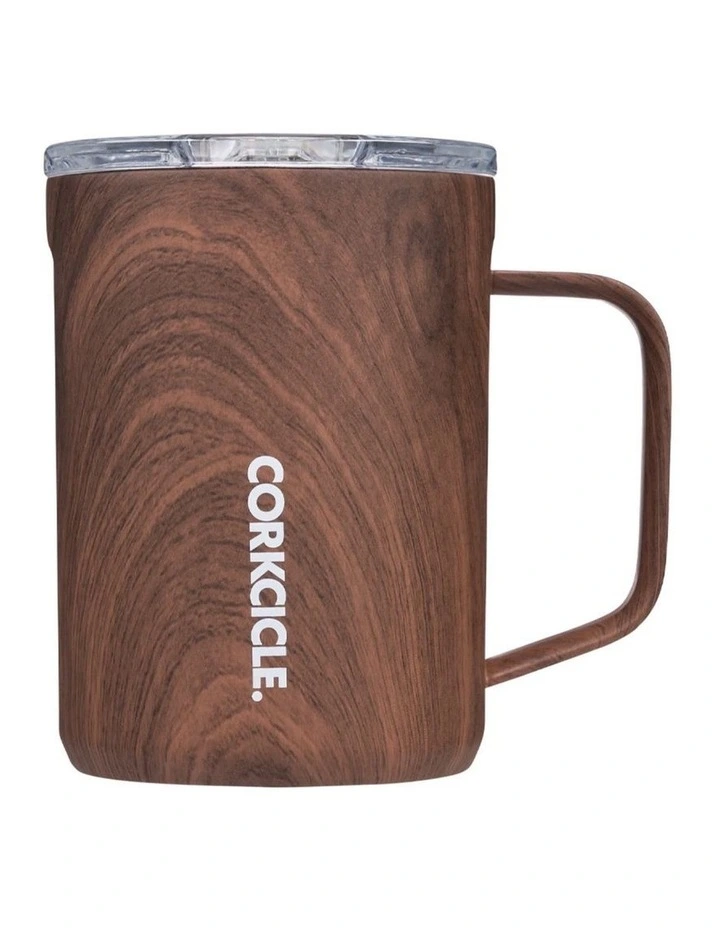 Corkcicle Mug - 500ml Walnut Wood image 1