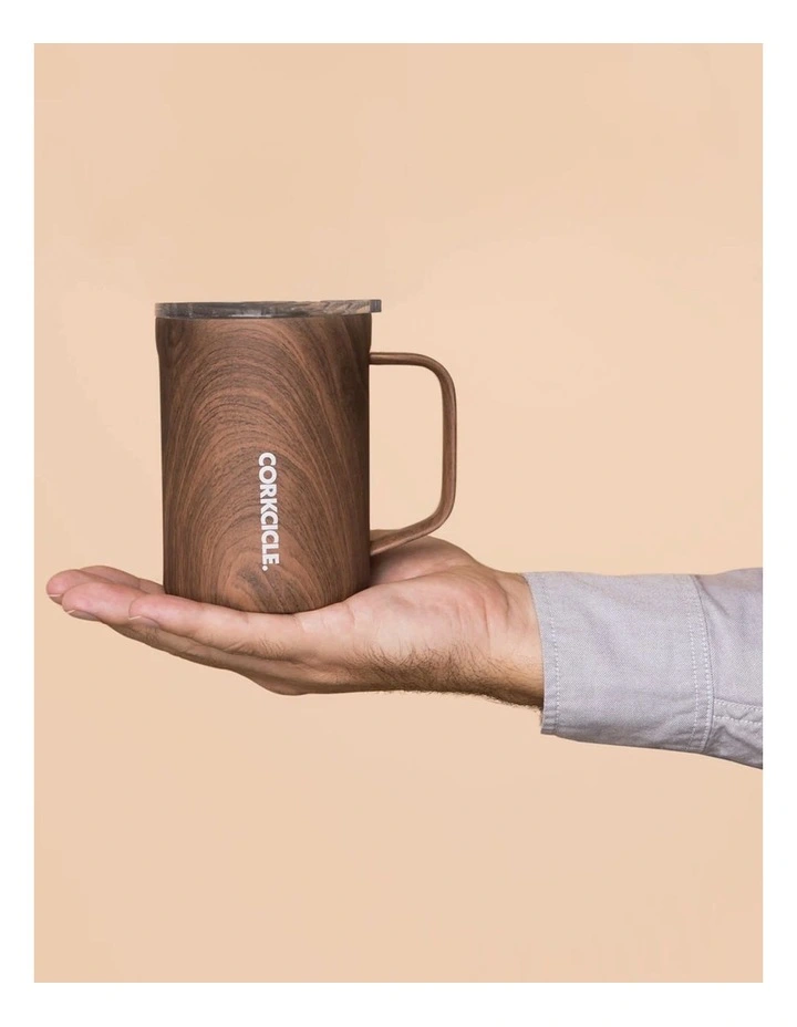 Corkcicle Mug - 500ml Walnut Wood image 2