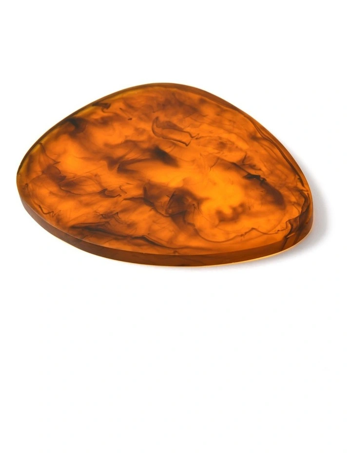 Cadence & Co. Chianti Resin Coasters Set of 6 in Amber image 4