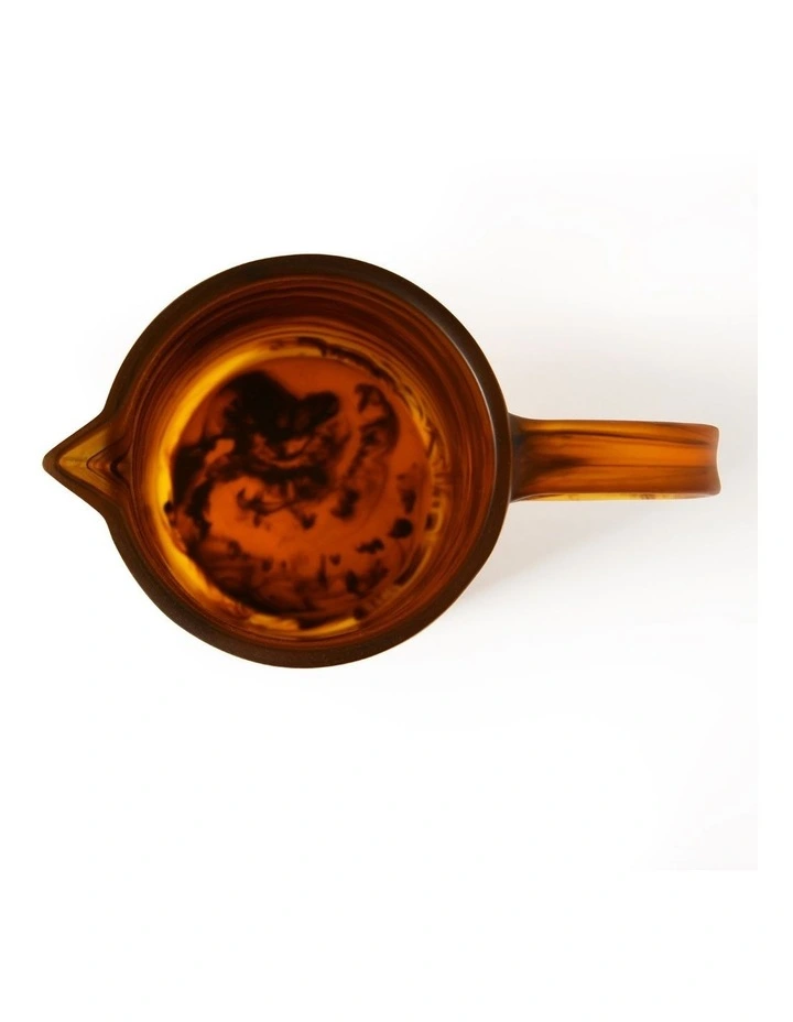 Cadence & Co. Chianti Resin Pitcher Jug in Amber image 4