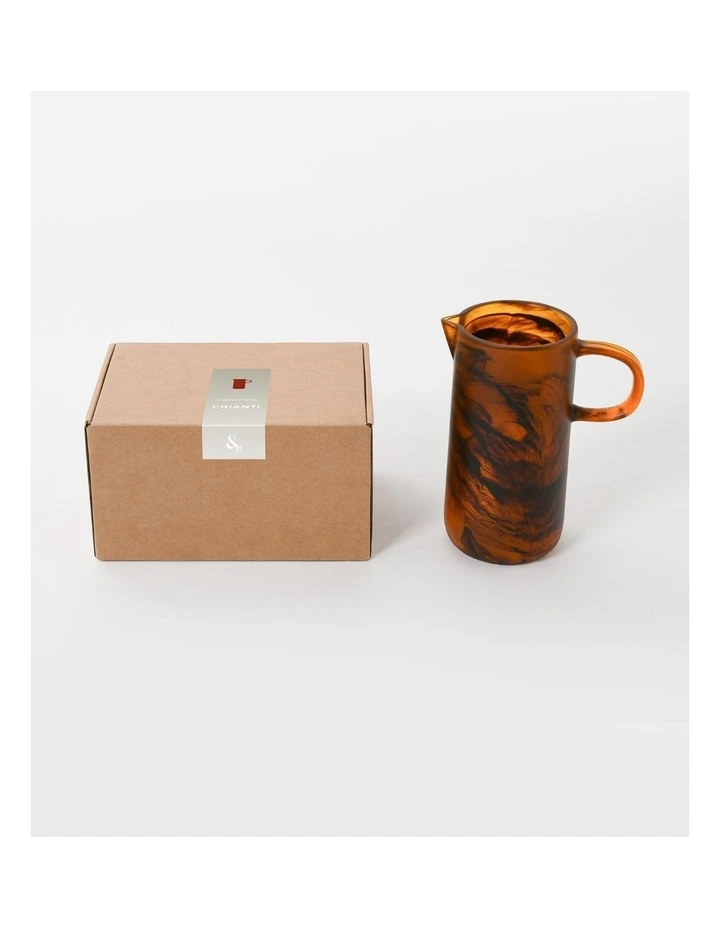Cadence & Co. Chianti Resin Pitcher Jug in Amber image 5