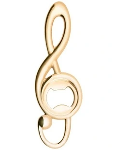 Bugatti Sound Treble Clef Bottle Opener - 24Carat Gold