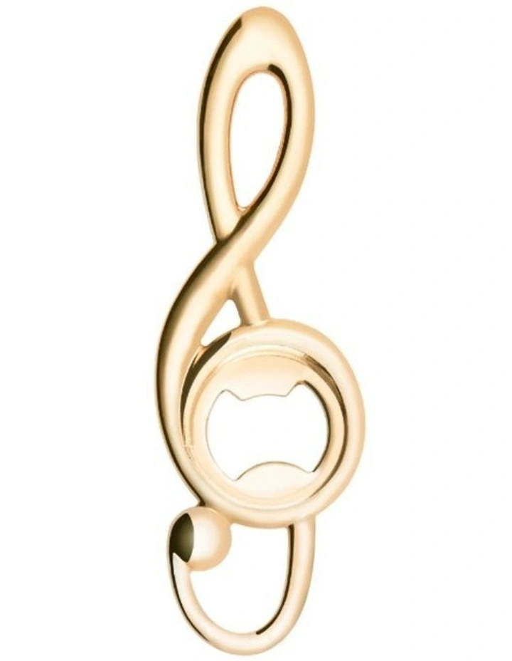 Bugatti Sound Treble Clef Bottle Opener - 24Carat Gold image 1