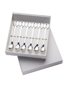 Bugatti Kiss Set of 6 Moka Spoons